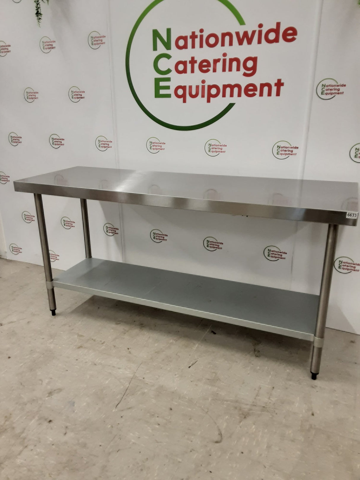 Vogue Stainless Steel Table 180cm (NCE6633)