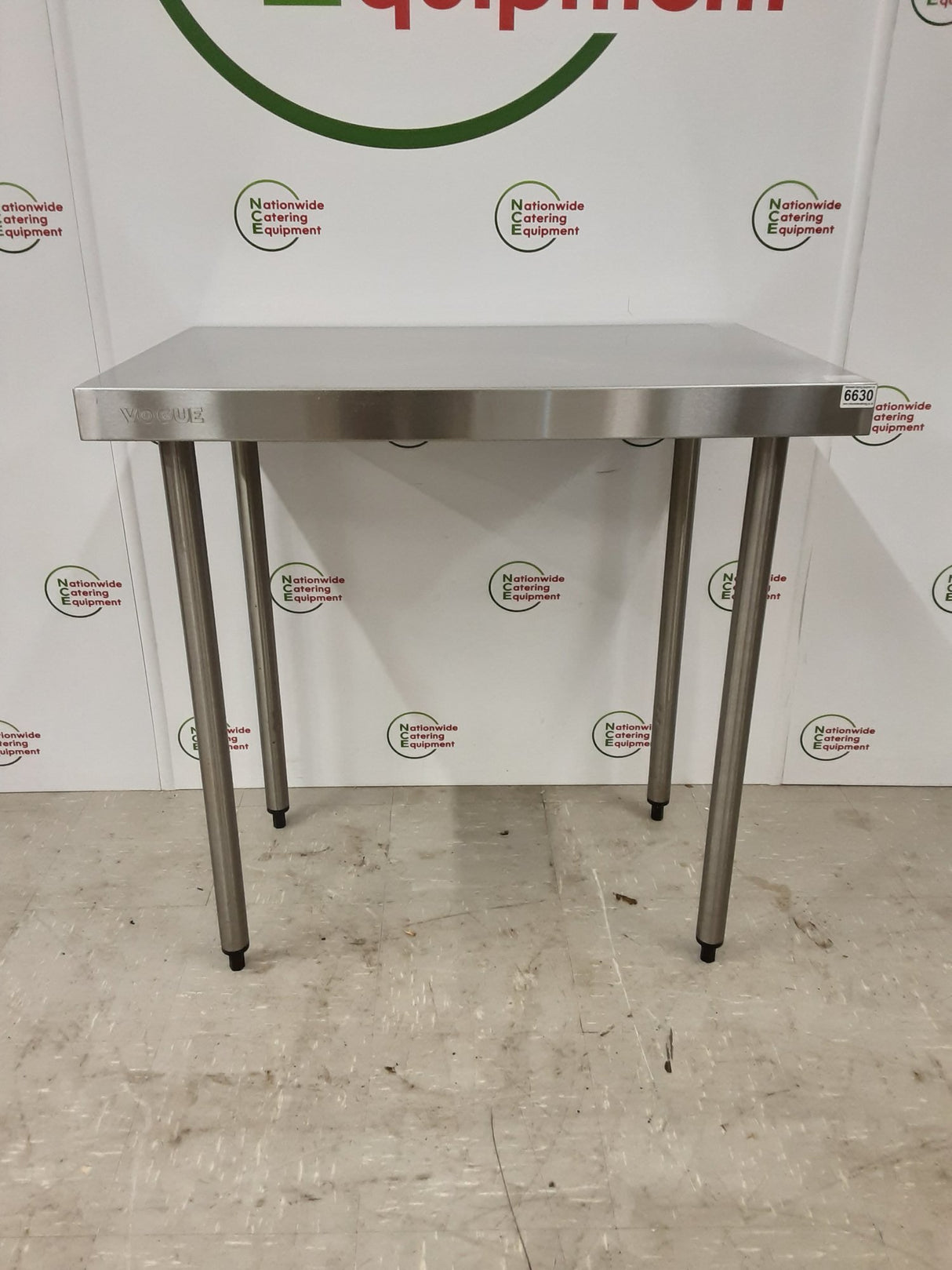 Clearance Vogue Stainless Steel Table 90cm (NCE6630)