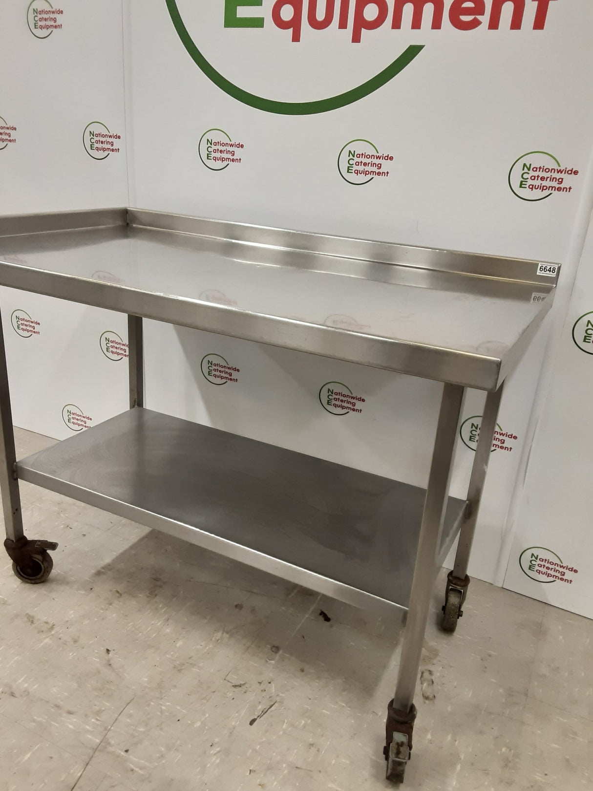Stainless Steel Table On Wheels (NCE6648)