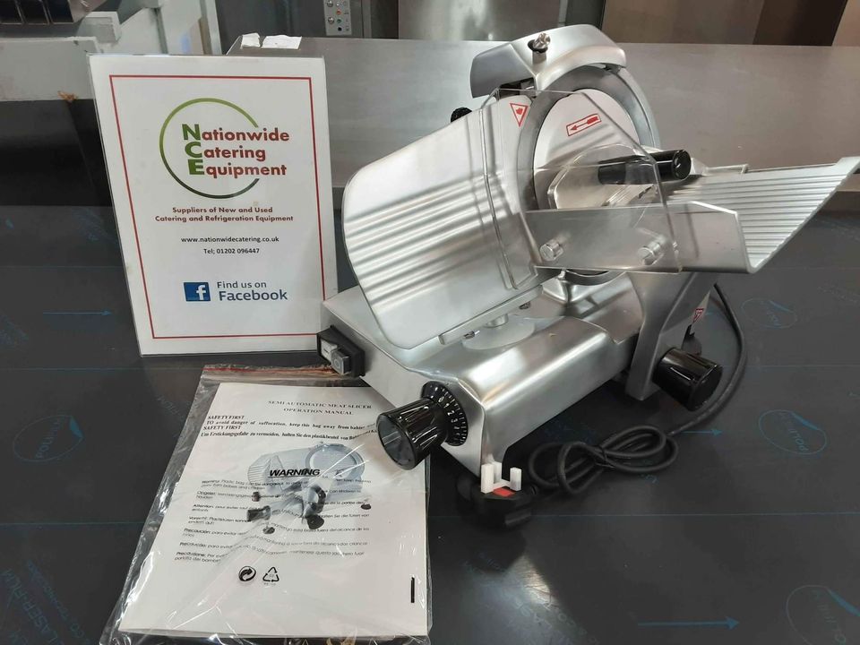CLEARANCE SALE- Infernus 195mm Meat Slicer, Ex-Display Unit, Model- INF-HBS195 (NCE3301)
