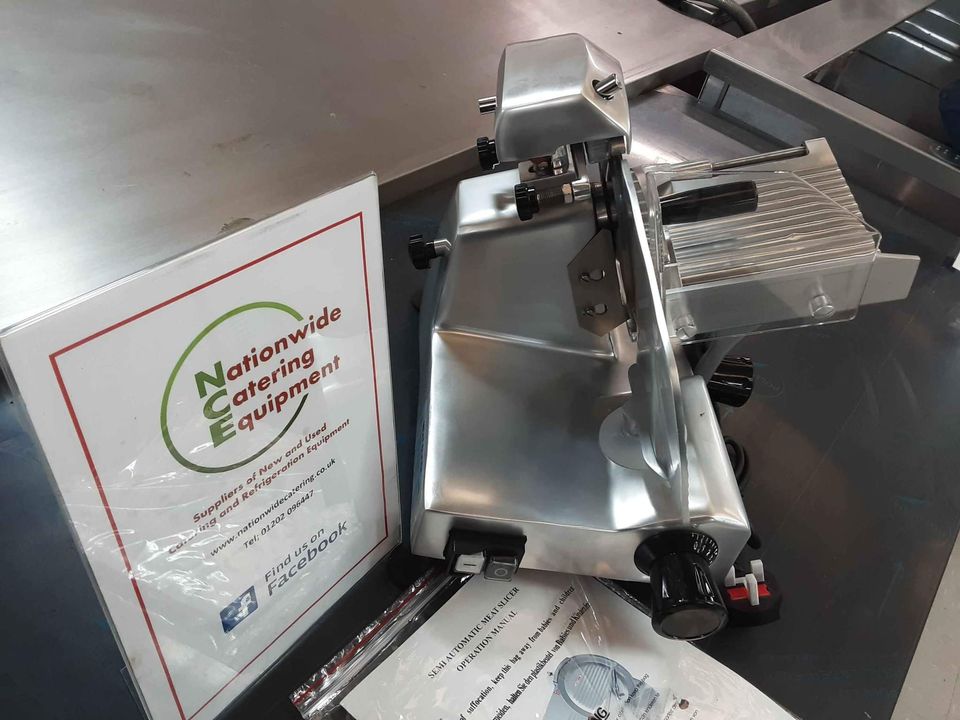 CLEARANCE SALE- Infernus 195mm Meat Slicer, Ex-Display Unit, Model- INF-HBS195 (NCE3301)