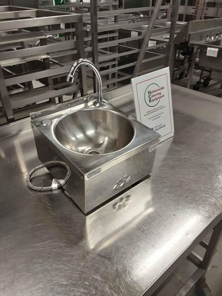 Stainless Steel Wash Hand Basin- Knee Operated (NCE3737)