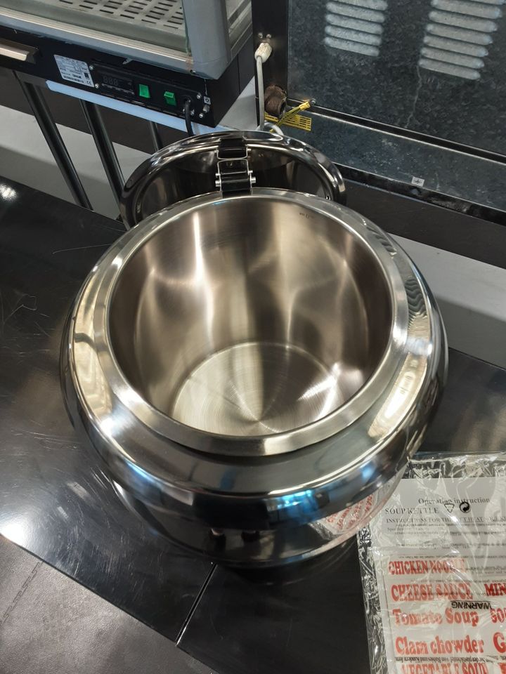 Infernus Silver Soup Kettle - 10L, Model-INF-SS6000 (NCE3202)