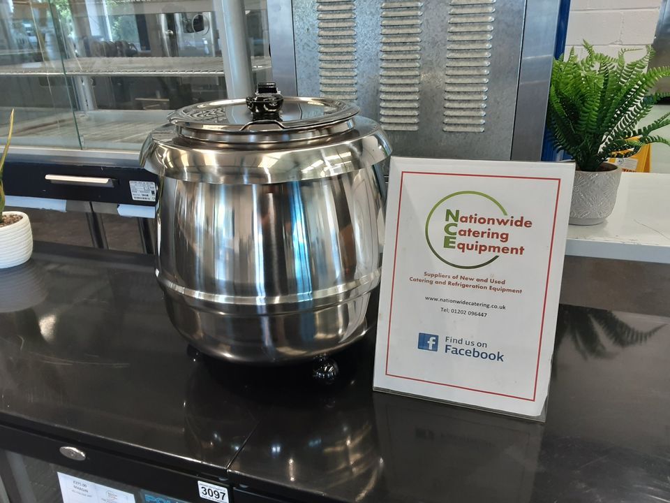 Infernus Silver Soup Kettle - 10L, Model-INF-SS6000 (NCE3202)