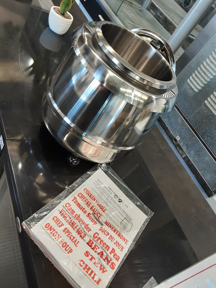 Infernus Silver Soup Kettle - 10L, Model-INF-SS6000 (NCE3202)