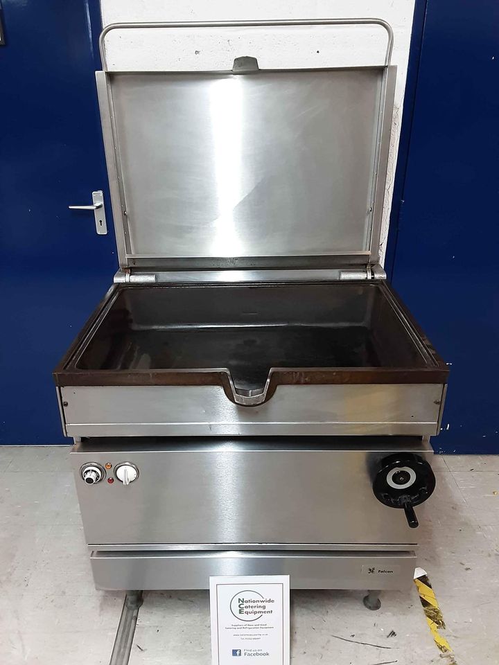 Falcon Natural Gas Bratt Pan - Manual Tilt