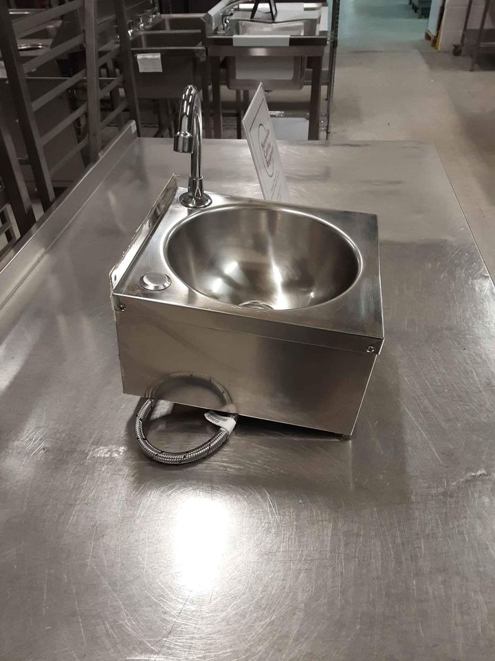 Stainless Steel Wash Hand Basin- Knee Operated (NCE3737)