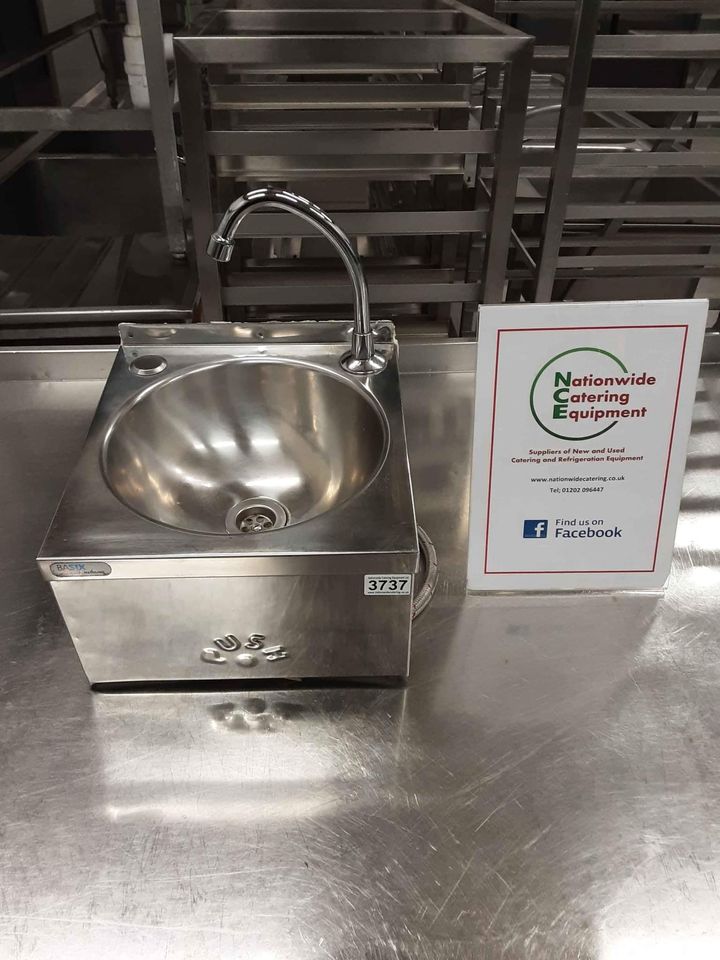 Stainless Steel Wash Hand Basin- Knee Operated (NCE3737)