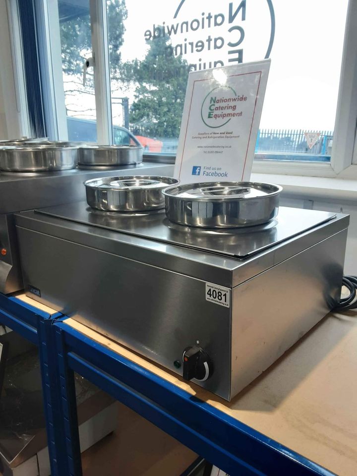 Lincat Two Round pot Bain Marie LRB2 (4081)
