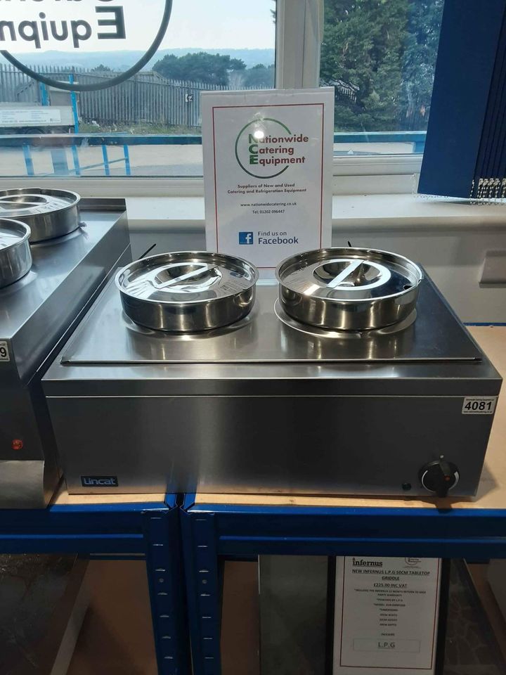 Lincat Two Round pot Bain Marie LRB2 (4081)