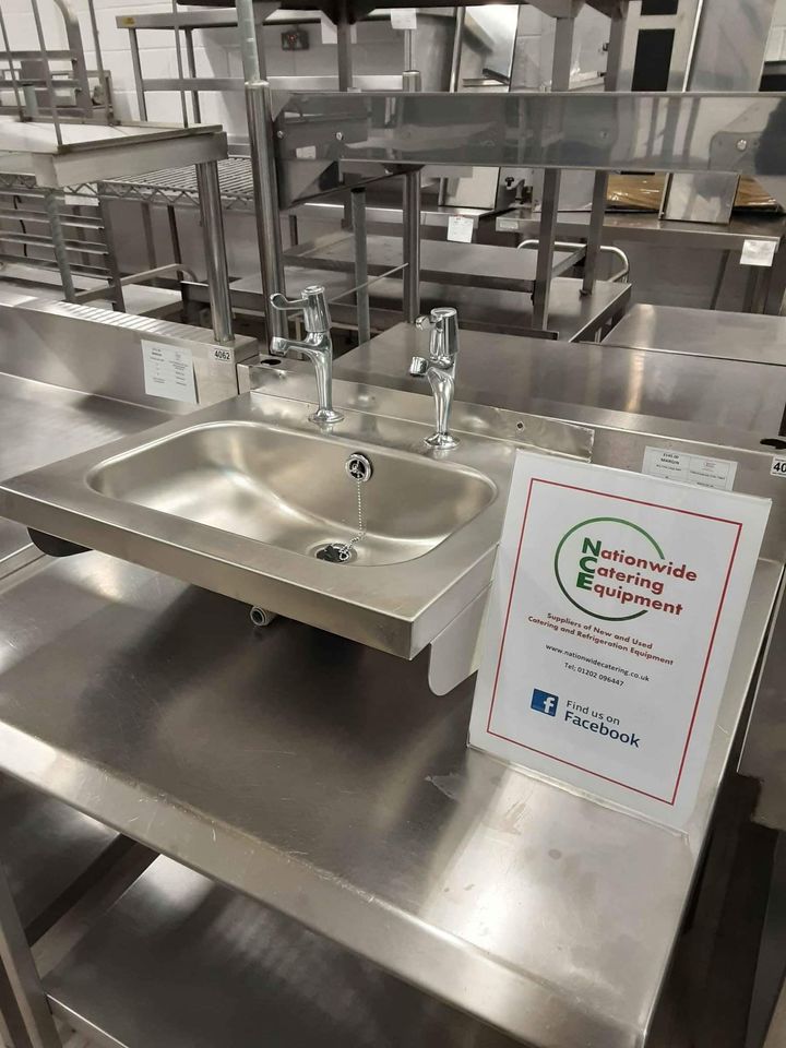 Stainless Steel Handwash Basin - New Taps (NCE3336)