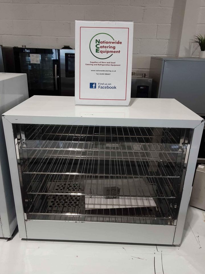 Hamoki Tabletop Pie Cabinet / Food Warmer, 4 Shelves, 13amp, Model- FW580 (NCE4097)