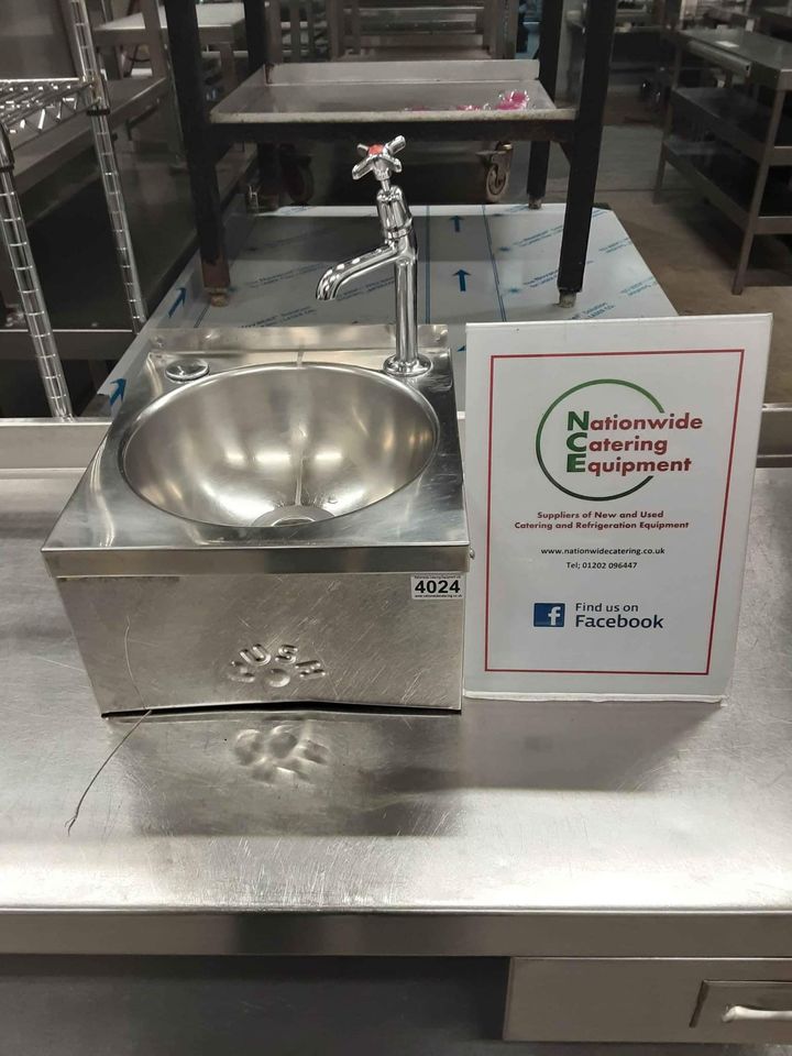 Stainless Steel Used Knee Operated Wash Hand Basin (NCE4024)