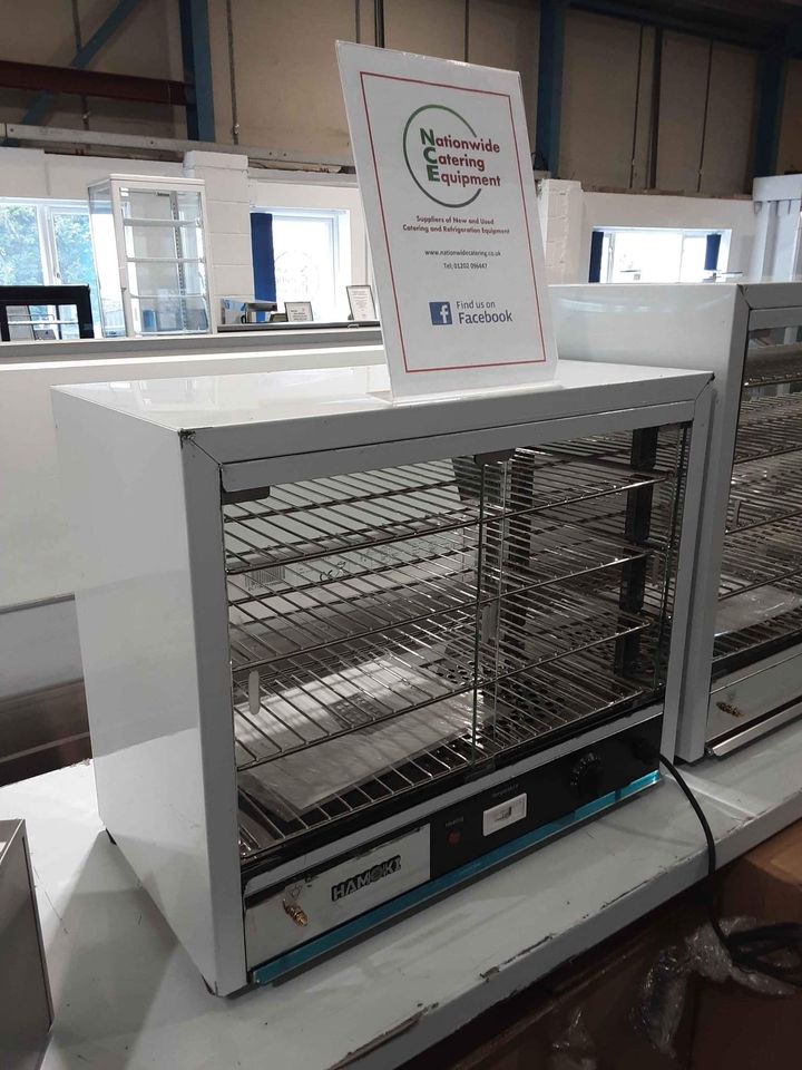 Hamoki Tabletop Pie Cabinet / Food Warmer, 4 Shelves, 13amp, Model- FW580 (NCE4097)