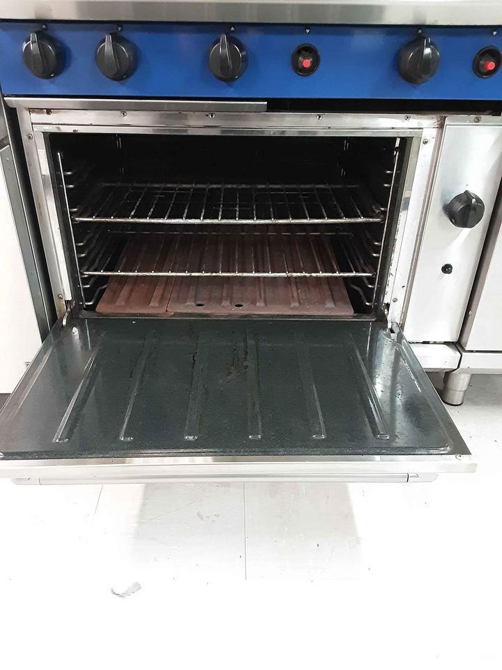 Blueseal Two Burner Stove, Griddle and Oven - Natural Gas