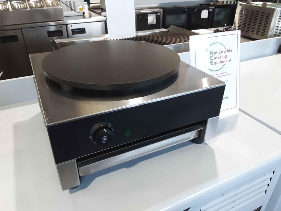 Hamoki Single Tabletop Crepe Maker, 13amp, Model- CM-1 (NCE4329)