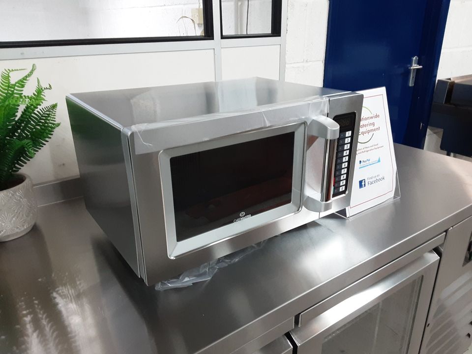 Chefmaster 1000W Programmable Microwave, Model- HEB082., Free Delivery (NCE2692)