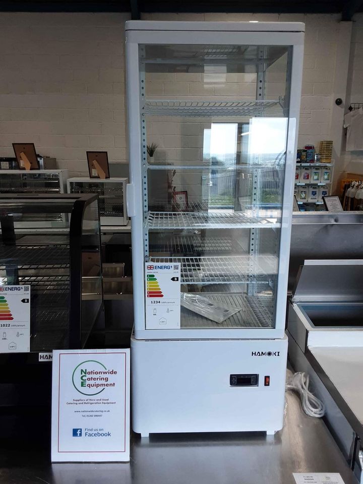 Hamoki Tabletop Display Fridge, White, Model- IMW-98L (NCE4276)