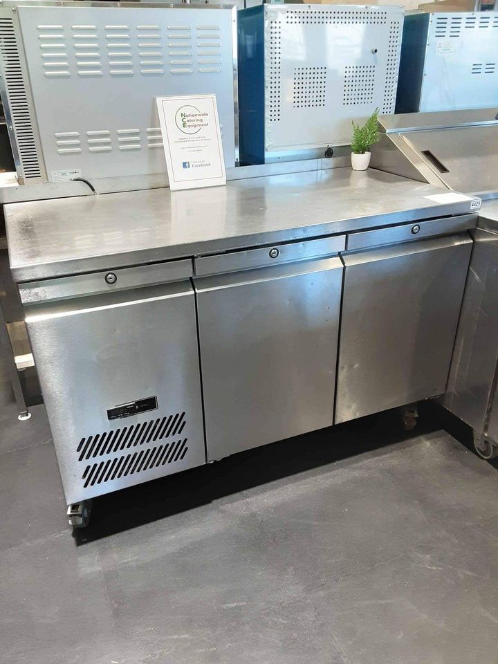 Williams Two Door Flat Counter Fridge HJC2-SA