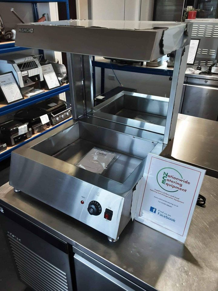 Hamoki Tabletop Large Fries Station / Chip Dump, 13amp, Model- CW-8T (NCE4445)