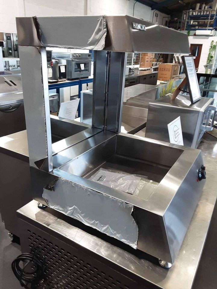 Hamoki Tabletop Large Fries Station / Chip Dump, 13amp, Model- CW-8T (NCE4445)