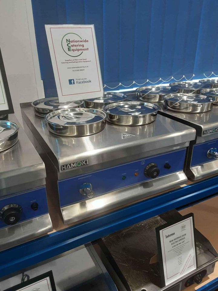 Hamoki Four Round pot Tabletop Electric Bain Marie, Model- BM4X4 (NCE4370)