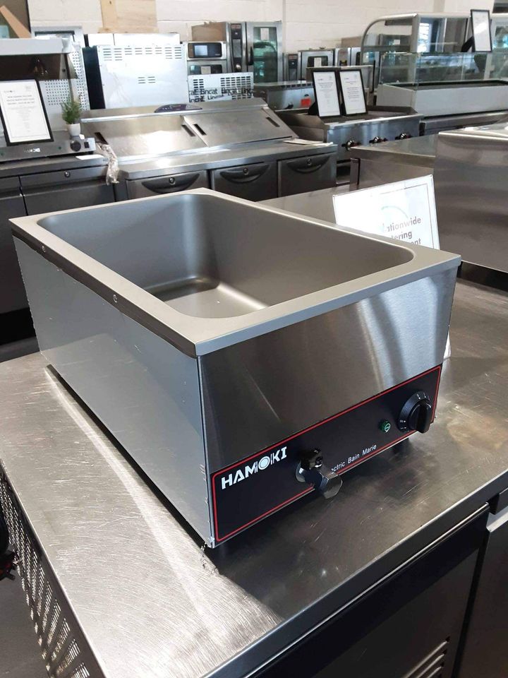 Hamoki 13amp Electric Tabletop Wet Bain Marie With Tap (NCE4440)