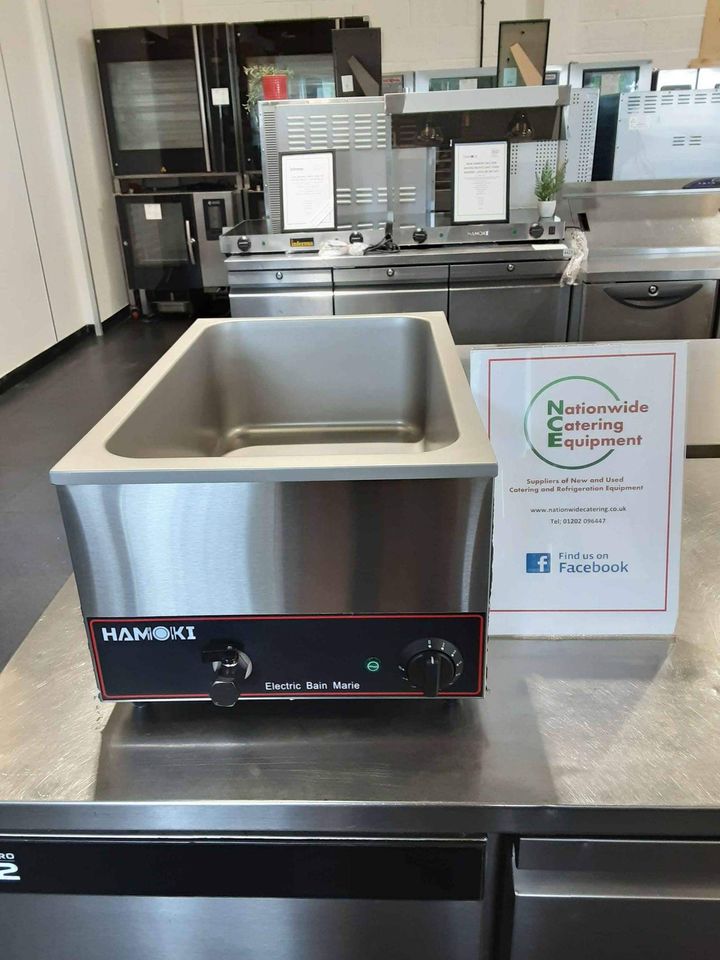 Hamoki 13amp Electric Tabletop Wet Bain Marie With Tap (NCE4440)