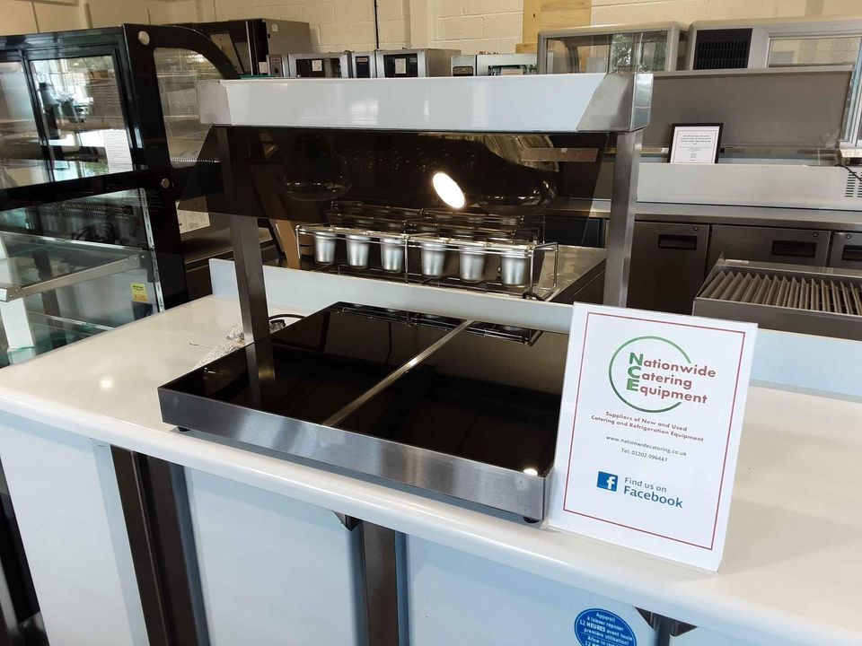 Hamoki Tabletop 2 x 1 GN Buffet / Hot Food Servery, 13amp, Model-TC-2F (NCE4340)