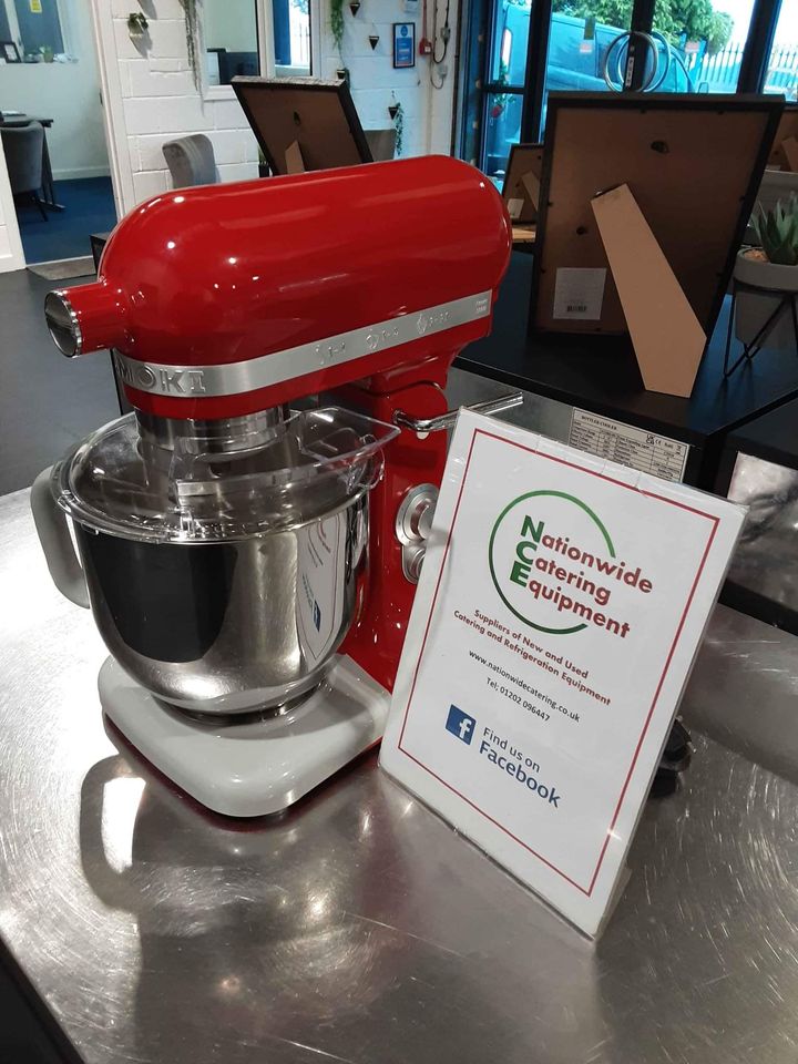 Hamoki Red 7L Tabletop Mixer, 11 Speed, Model- 7500 (NCE4452)