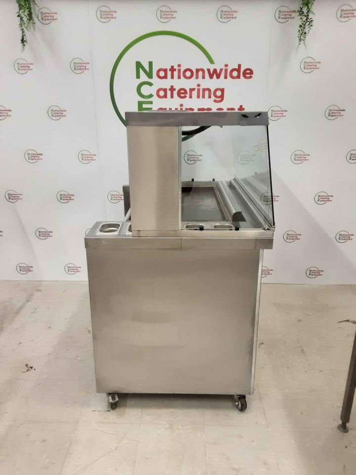 Mobile Stainless Steel Cooking Station with 13amp Electric Griddle (NCE4545)