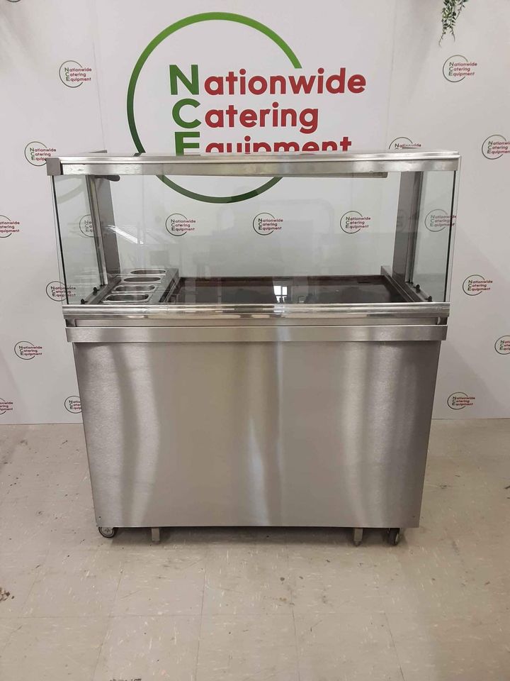 Mobile Stainless Steel Cooking Station with 13amp Electric Griddle (NCE4545)