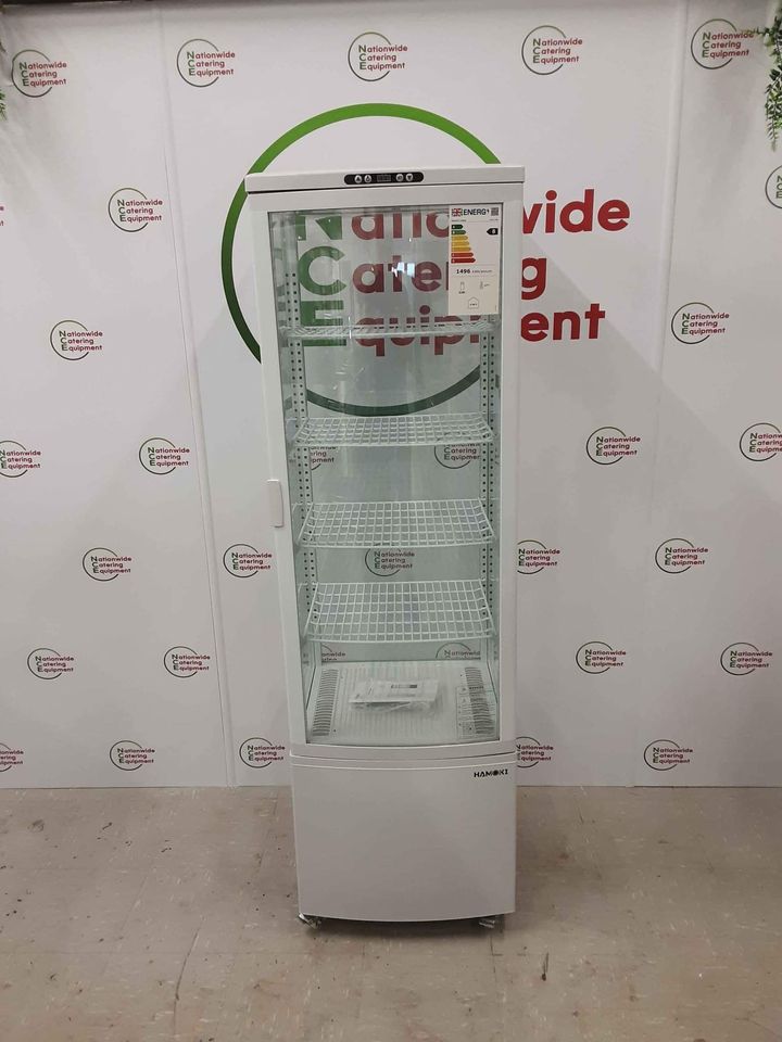 Hamoki Floorstanding Display Fridge - White, 238L, Model- IMT-238L (NCE4613)