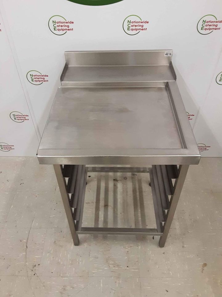 Stainless Steel Single Dishwasher Exit Table (NCE4616)