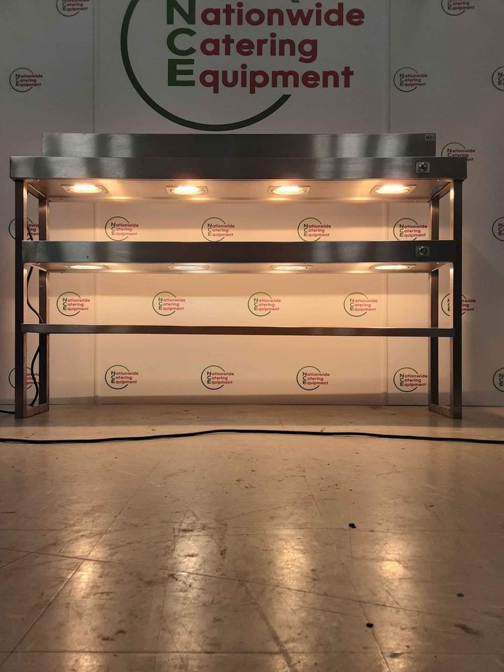 Heated Three Tier Gantry (Two Top Tier Heated), 157 Width, (NCE4603)