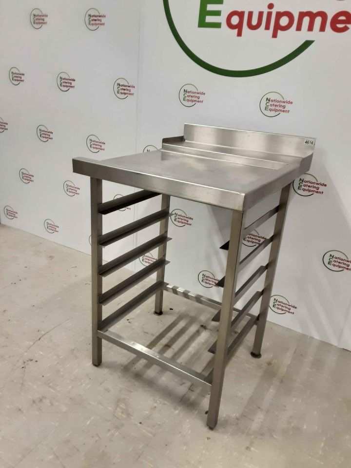 Stainless Steel Single Dishwasher Exit Table (NCE4616)