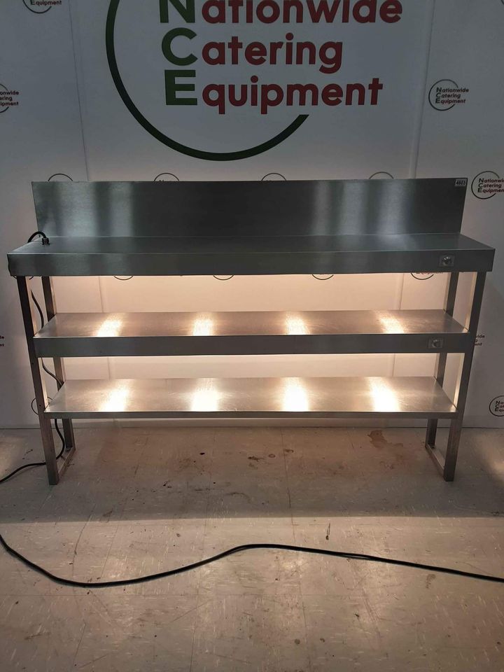 Heated Three Tier Gantry (Two Top Tier Heated), 157 Width, (NCE4603)