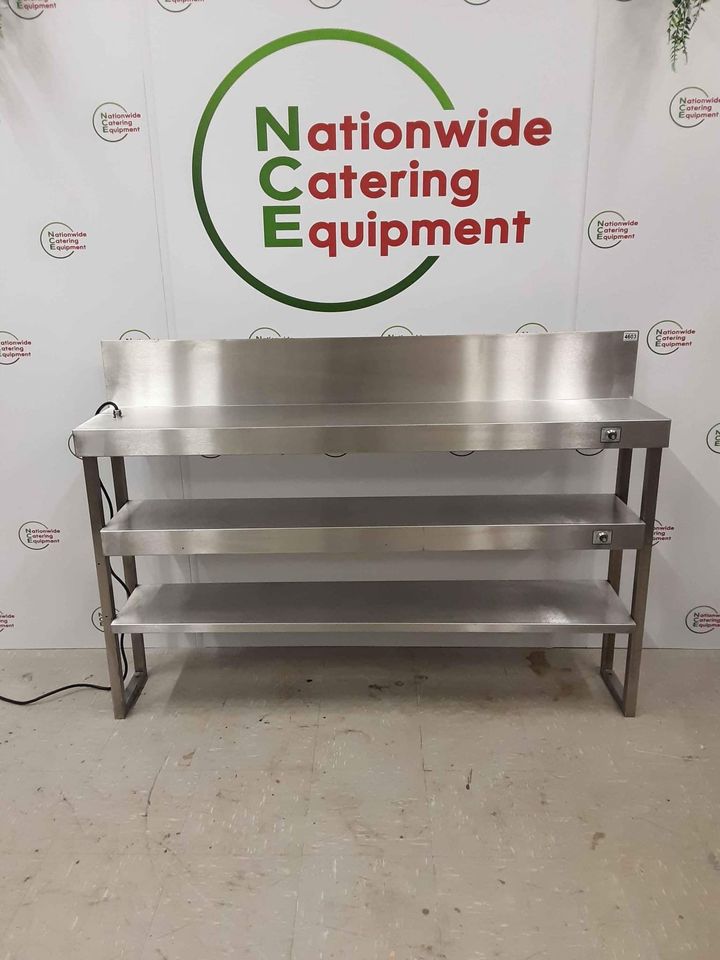 Heated Three Tier Gantry (Two Top Tier Heated), 157 Width, (NCE4603)