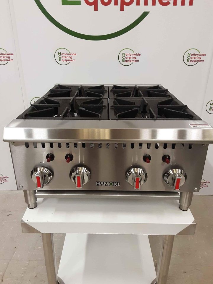 Hamoki Tabletop Four Burner Stove, Natural Gas, Model- GHP-4L (NCE4651)