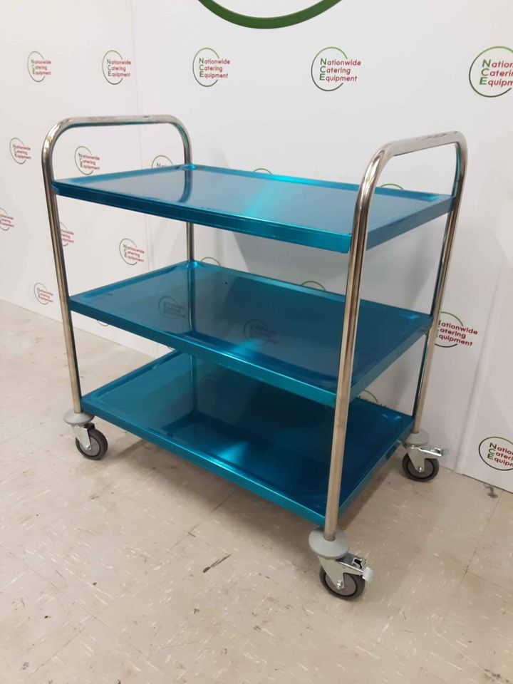 Hamoki Stainless Steel Three Tier Clearing/Service Trolley, Model- 101102 (NCE4666)