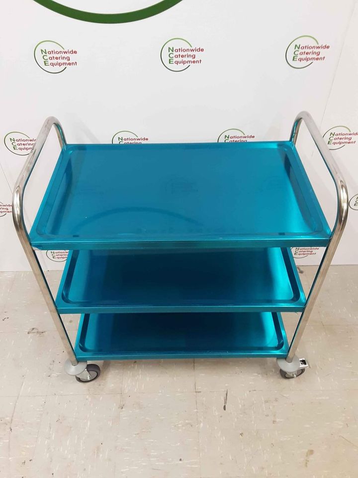 Hamoki Stainless Steel Three Tier Clearing/Service Trolley, Model- 101102 (NCE4666)