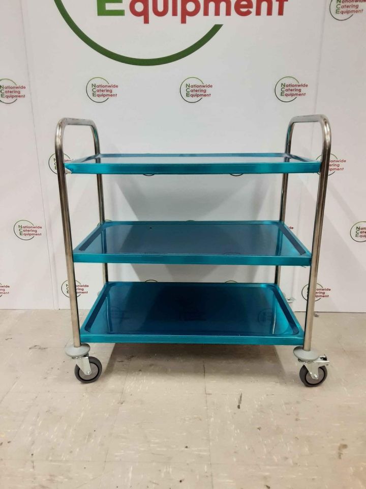 Hamoki Stainless Steel Three Tier Clearing/Service Trolley, Model- 101102 (NCE4666)