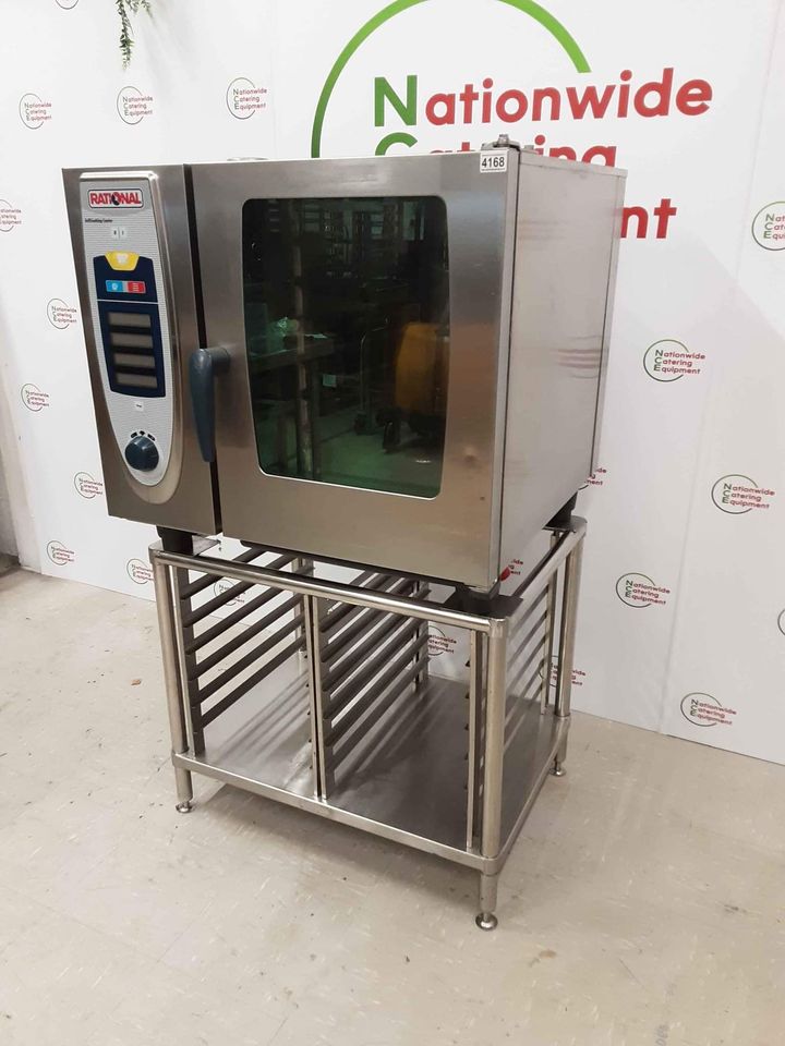Rational Six Grid SCC Electric Combi Oven on Stand (NCE4268)