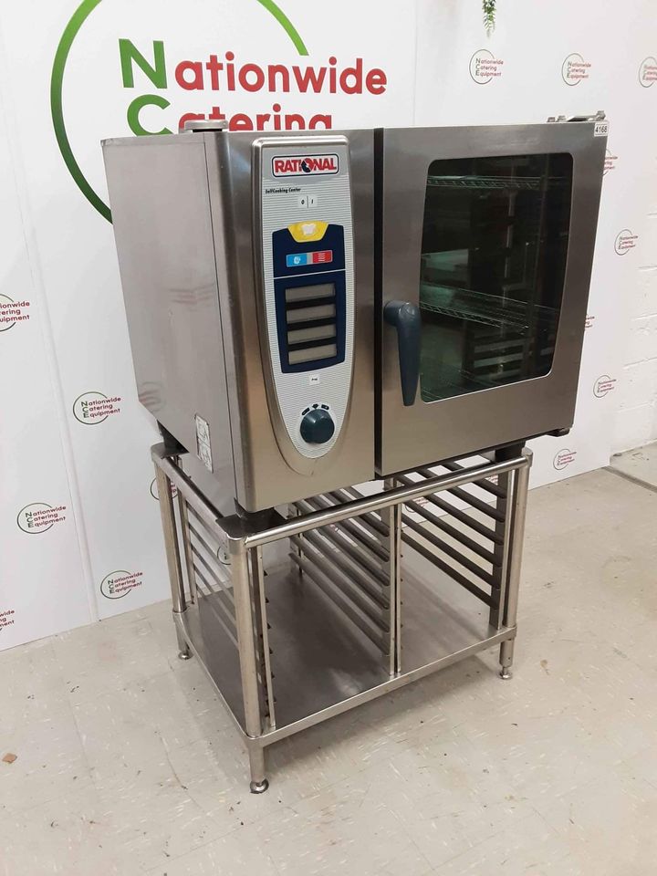 Rational Six Grid SCC Electric Combi Oven on Stand (NCE4268)
