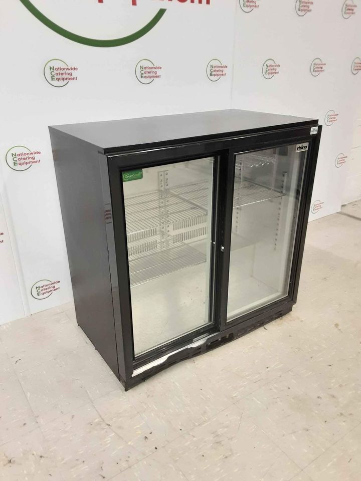 CLEARANCE Rhino Two Sliding Door Bottle Cooler (4696)