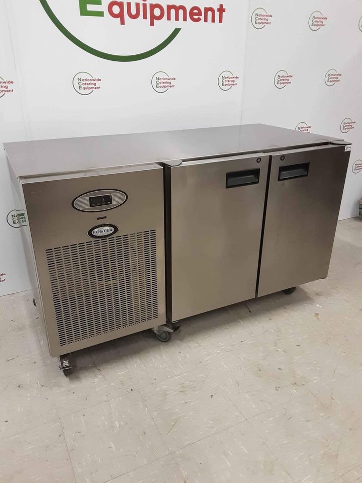 Foster Two Door Flat Undercounter Fridge, (NCE4772)