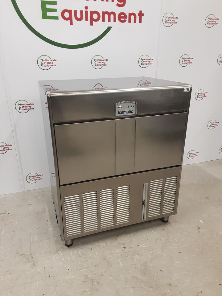 Icematic 90kg Output Ice Machine, Model-E90 (NCE4798)