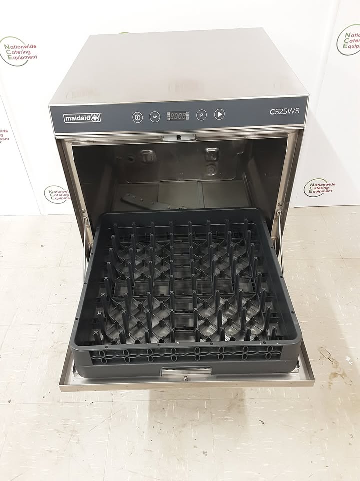 Maidaid Undercounter Dishwasher, 2022 Manufactured, In-built Softener & Pumps, 13amp (NCE4820)