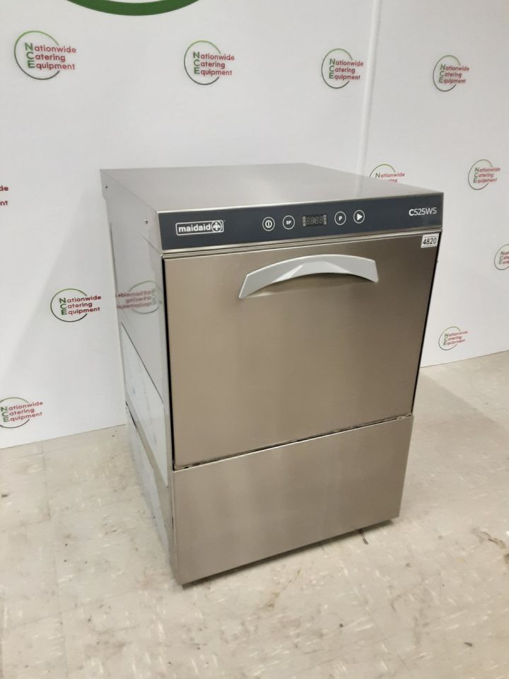 Maidaid Undercounter Dishwasher, 2022 Manufactured, In-built Softener & Pumps, 13amp (NCE4820)