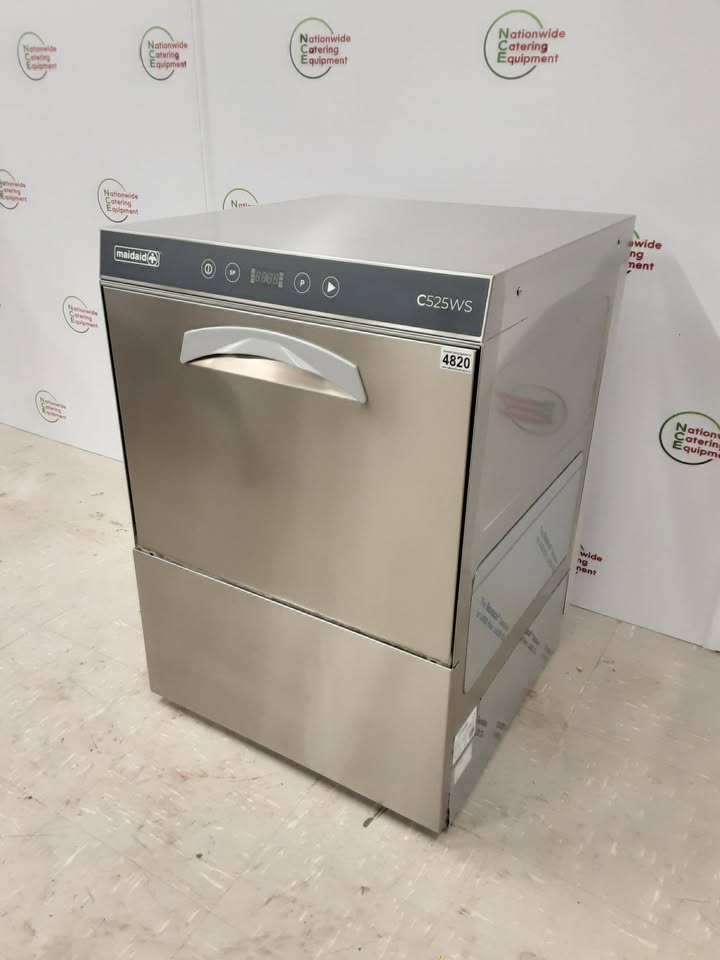 Maidaid Undercounter Dishwasher, 2022 Manufactured, In-built Softener & Pumps, 13amp (NCE4820)